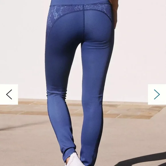 Anthropologie Daily Practice Women's Sofia High-Waisted Leggings Size XS Blue - Picture 11 of 16